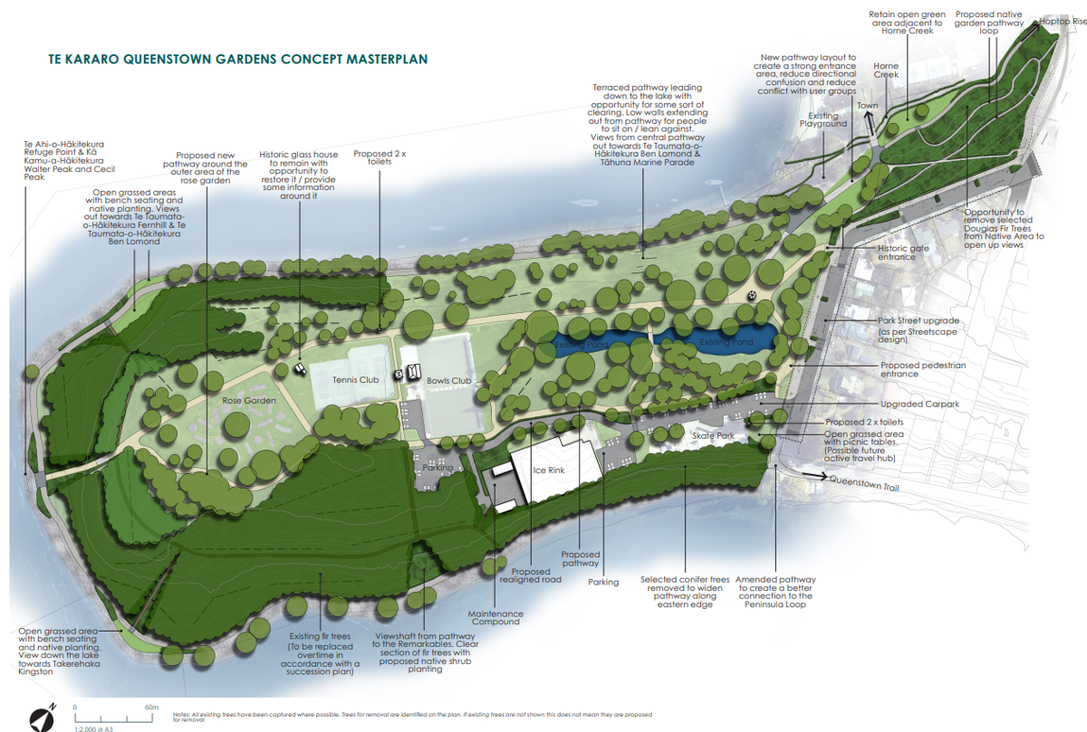 Te Kararo QT Gardens Concept Masterplan